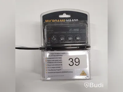 1st Behringer Microamp HA400