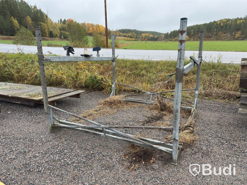 Båtstötteställ, justerbara stöd, 250×235 cm