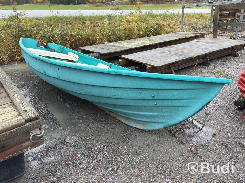 Fiberglass rowboat