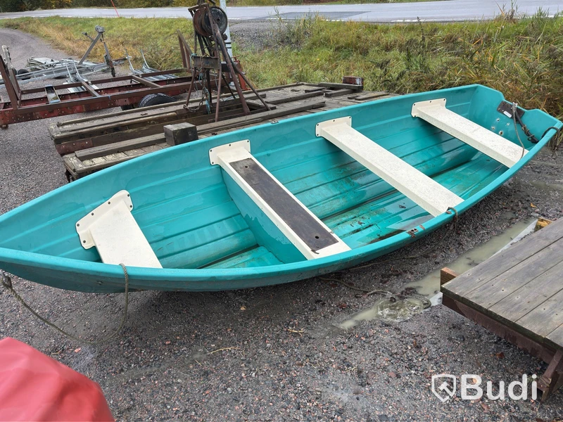 Fiberglass rowboat