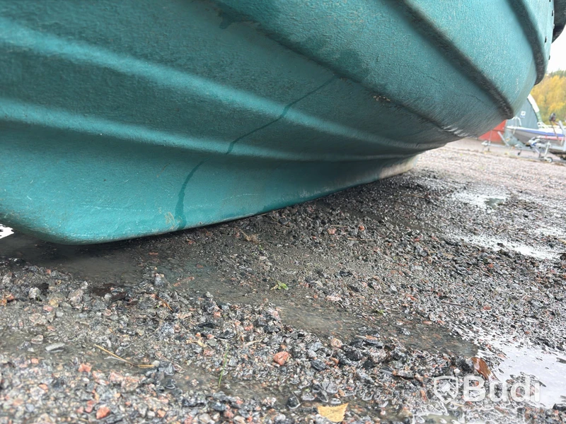 Fiberglass rowboat