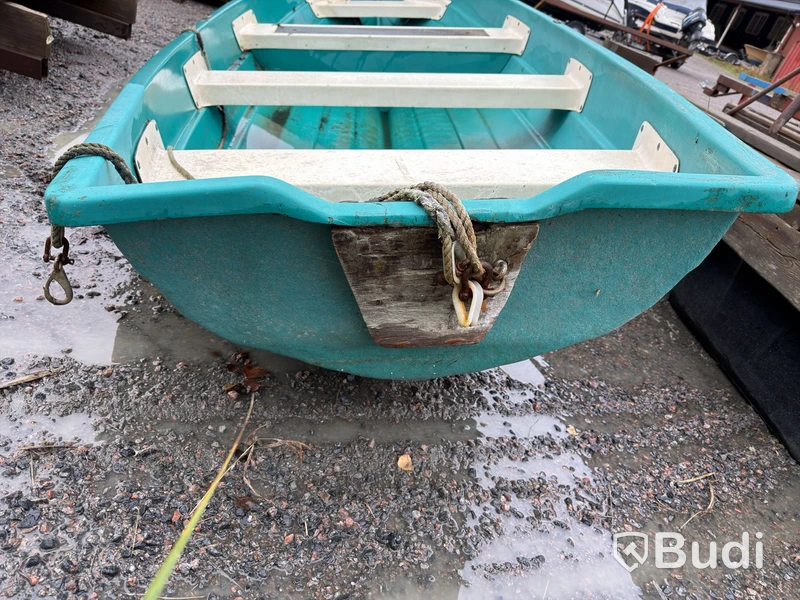 Fiberglass rowboat