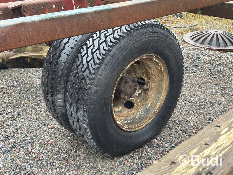 Båtvagn, 7,2×2,2 m, dubbelmonterade hjul