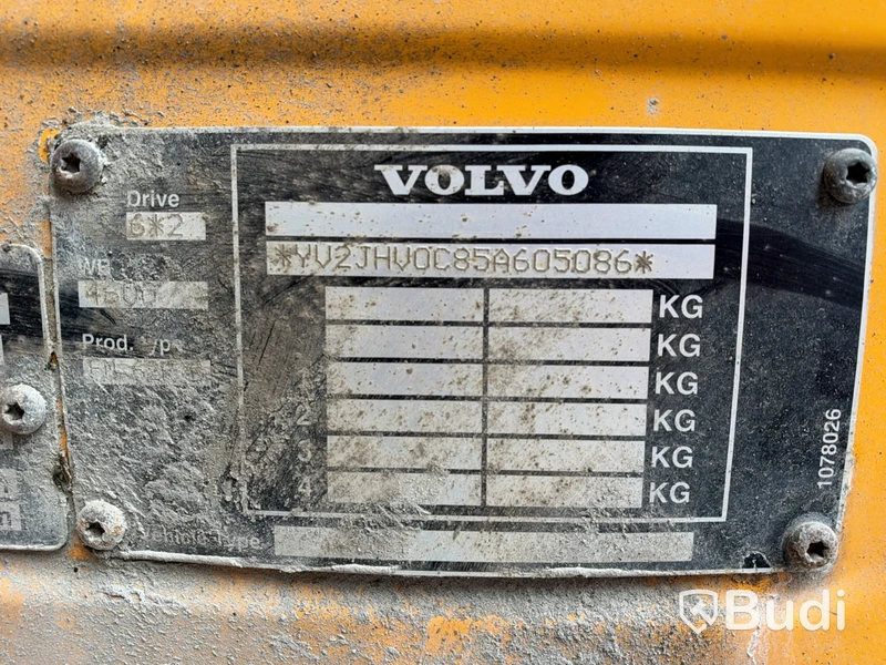 Kranbil Volvo FM9 6*2 | Palfinger PK 16502  | 2005
