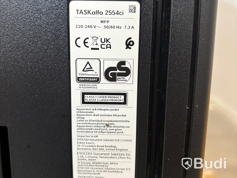 Kyocera TASKalfa 2554ci multifunction printer