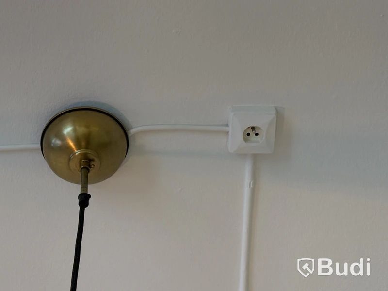 3 Ceiling Lamps, Brass-Coloured