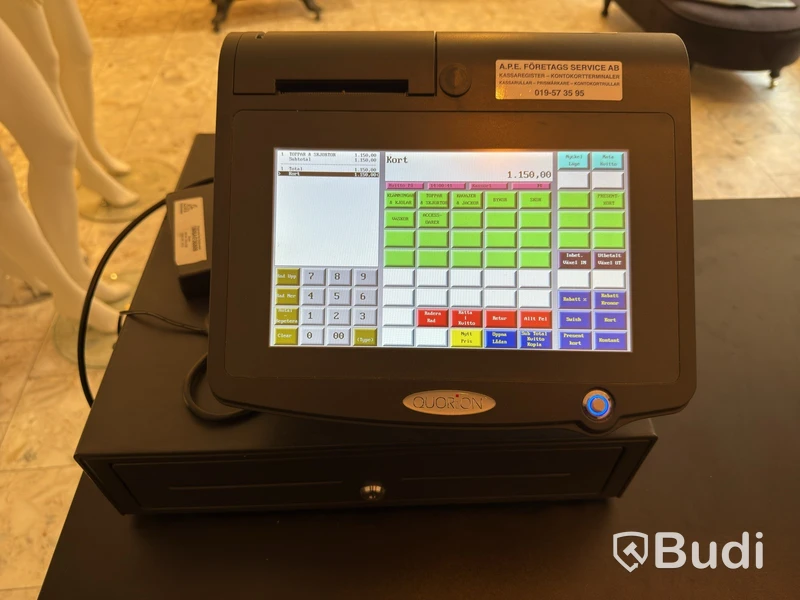 Quorion POS system with cash drawer
