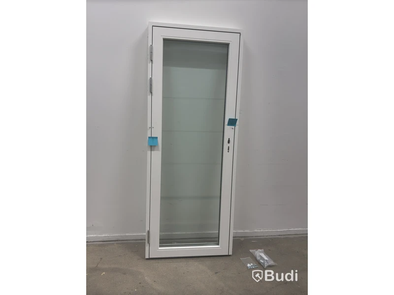 (NEW) SOLID ELEMENTS PATIO DOOR, FULLY GLAZED, VHDSAL, ALUMINIUM, 8X20, LEFT-HINGED