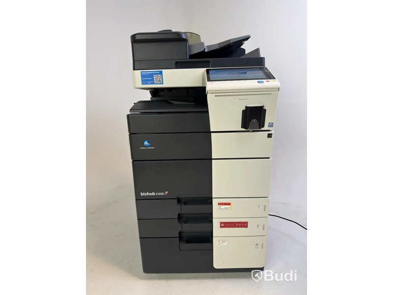 Multifunktionsskrivare Konica Minolta bizhub C458, färg, efterbehandlare