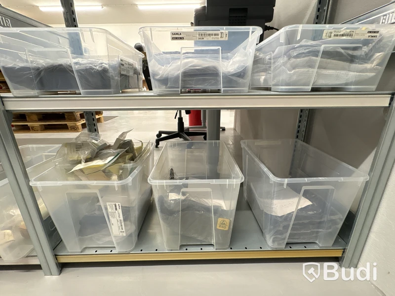 Inventory of soldering equipment, ESD protection, tools, consumables, etc.