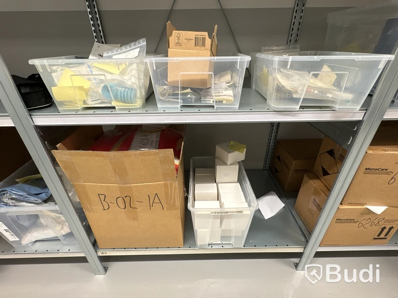 Inventory of soldering equipment, ESD protection, tools, consumables, etc.