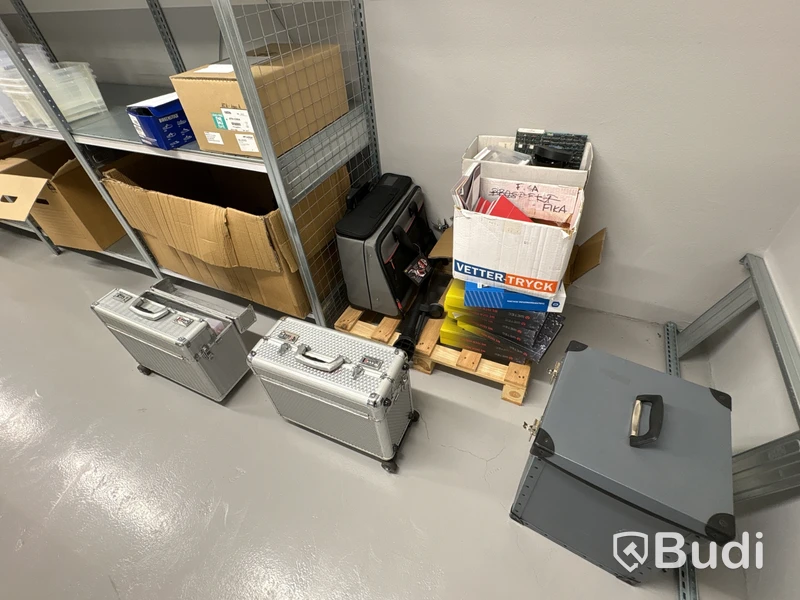 Inventory of soldering equipment, ESD protection, tools, consumables, etc.