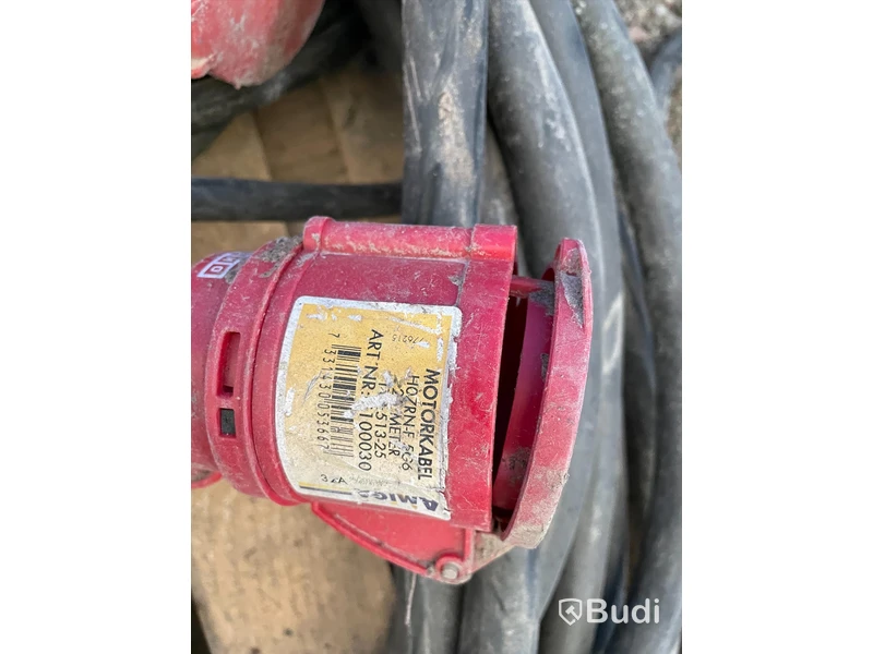 Kabel 25 m 3-fas stor samt 3-fas 25 m mindre