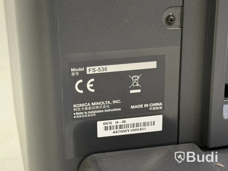 Multifunktionsskrivare Konica Minolta bizhub C458, färg, efterbehandlare