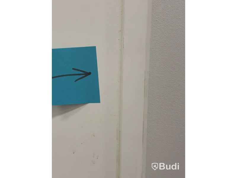 Ytterdörr, dubbel,  vit