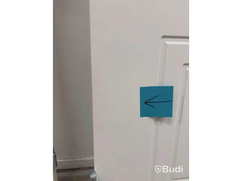 Ytterdörr, dubbel,  vit