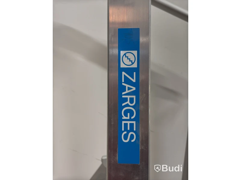 Plattformsstege Zarges, fällbar med räcken