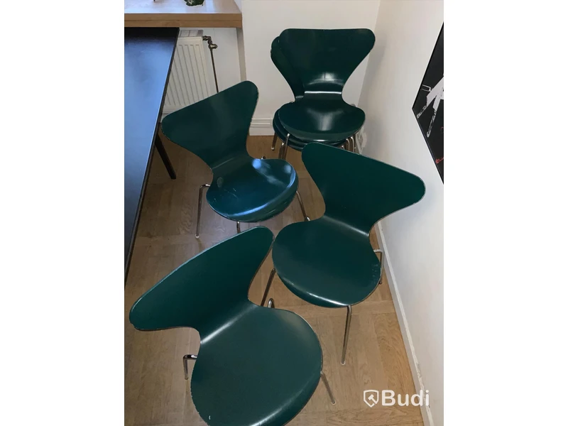 Stolar, Fritz Hansen. 6 st. OBS Lite skavda
