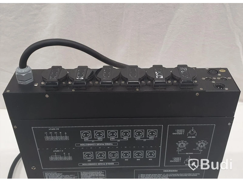 Eurolite DPX-610S DMX - 6 kanals dimmerpack.