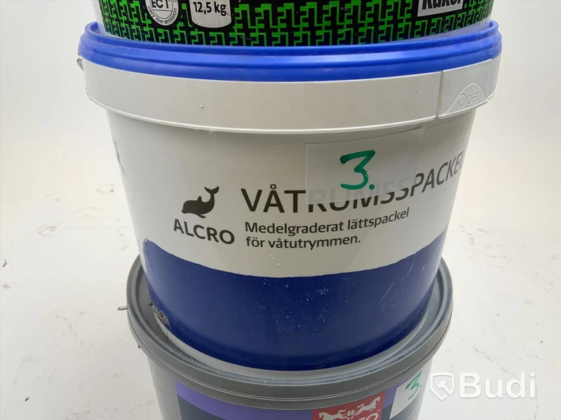 Vägglim och våtrumsspackel