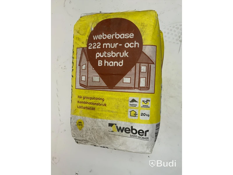 40 kg mur- och putsbruk