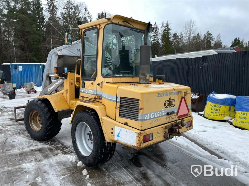 Hjullastare Zettelmeyer ZL 620 S från 1998. Ink gafflar och skopa