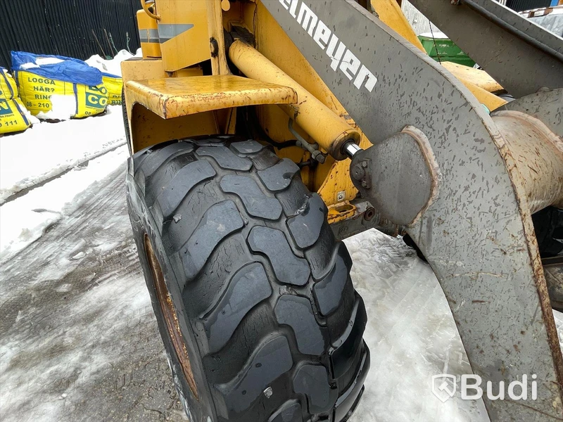 Hjullastare Zettelmeyer ZL 620 S från 1998. Ink gafflar och skopa