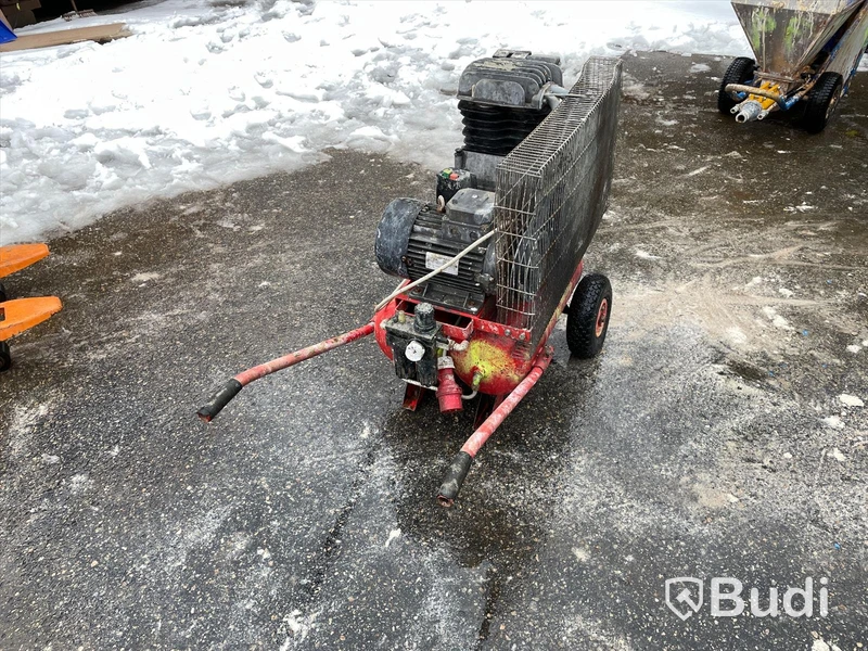 Kompressor Bygg 500 med dubbla tankar