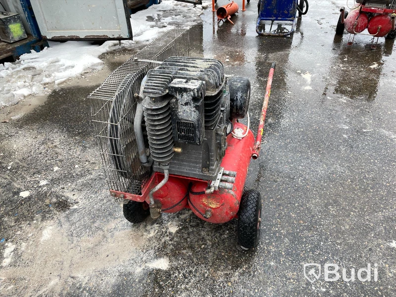 Kompressor Bygg 500 med dubbla tankar