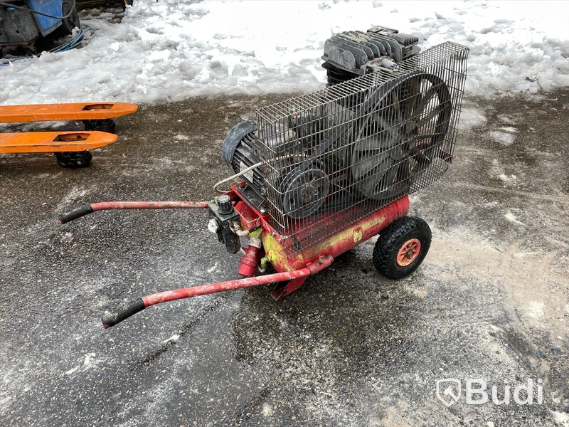 Kompressor Bygg 500 med dubbla tankar