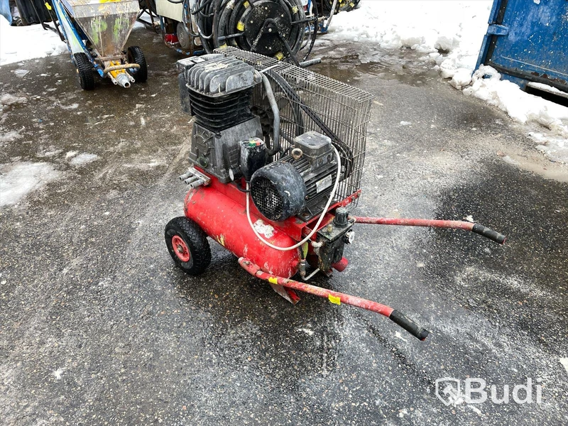 Kompressor Bygg 500 med dubbla tankar