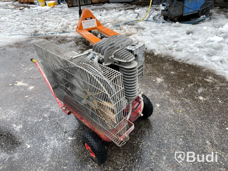 Kompressor Bygg 500 med dubbla tankar