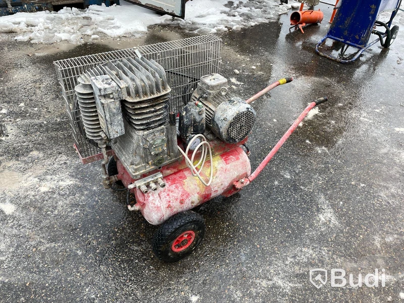 Kompressor Bygg 500 med dubbla tankar