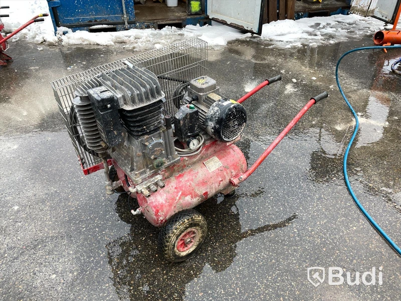 Kompressor Bygg 500 med dubbla tankar