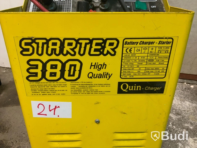 Batteriladdare/starter 12/24v