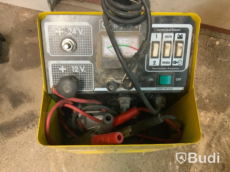 Batteriladdare/starter 12/24v