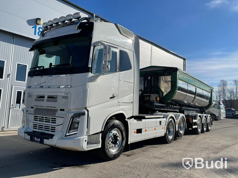 Lastbil Volvo FH16 | Tipptrailer Sörling Kombi Asfalt/Schakt