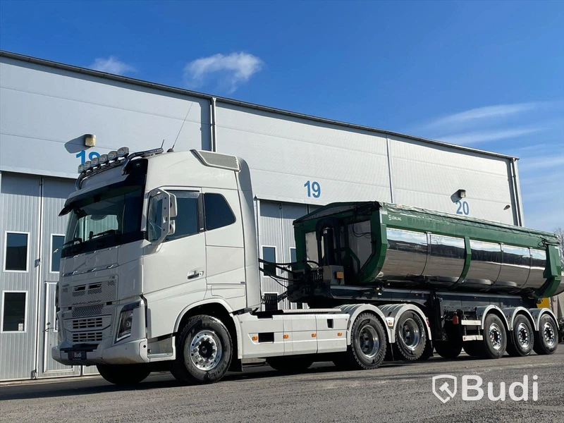 Lastbil Volvo FH16 | Tipptrailer Sörling Kombi Asfalt/Schakt