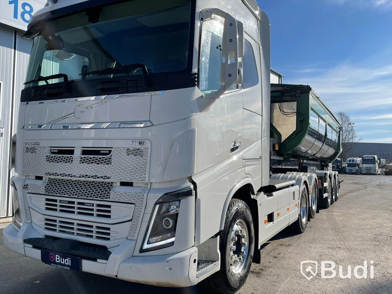 Lastbil Volvo FH16 | Tipptrailer Sörling Kombi Asfalt/Schakt