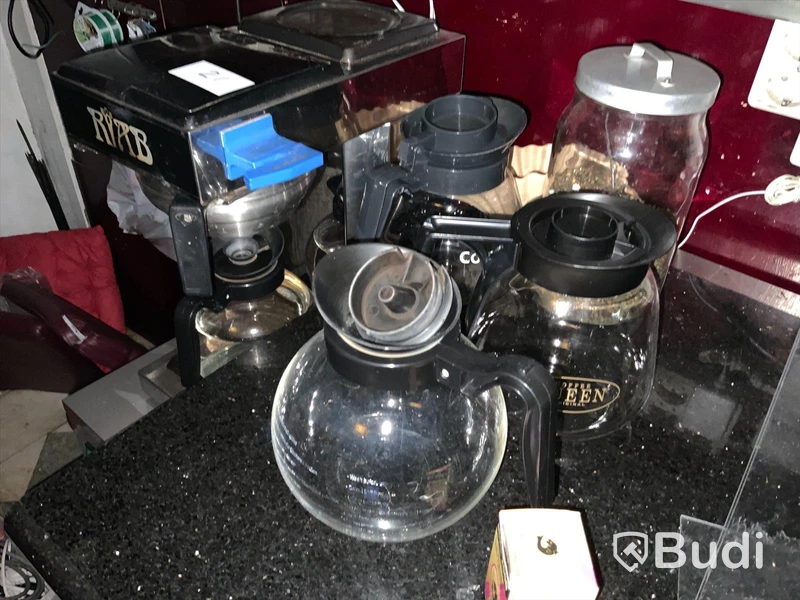 Kaffebryggare Coffee Queen ink 4st kaffekannor