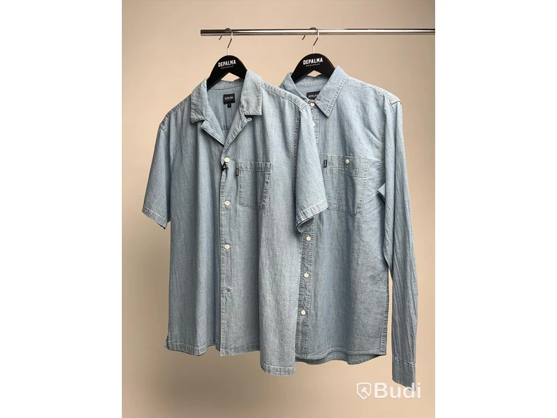 Depalma workwear jeans shorta set (1st långärmad och 1 st kort)- strl M