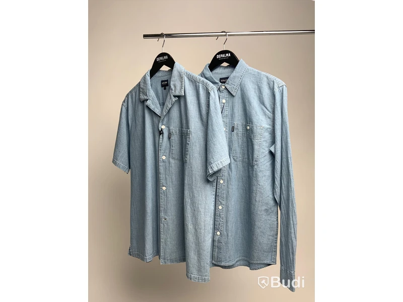 Depalma workwear jeans shorta set (1st långärmad och 1 st kort)- strl M