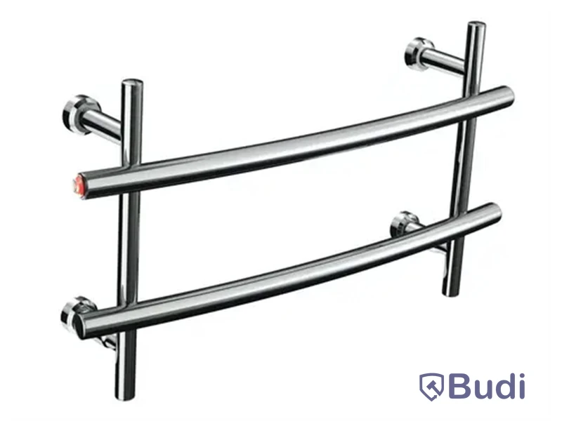 Handdukstork REJ Design Bamboo Duo 2 Krom Höger - Vatten
