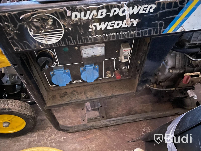 Reservkraftsaggregat diesel luftkylt