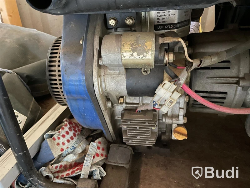 Reservkraftsaggregat diesel luftkylt