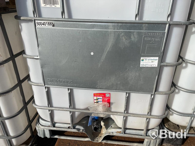 5st Cipak tank 1000 liter - hål i toppen