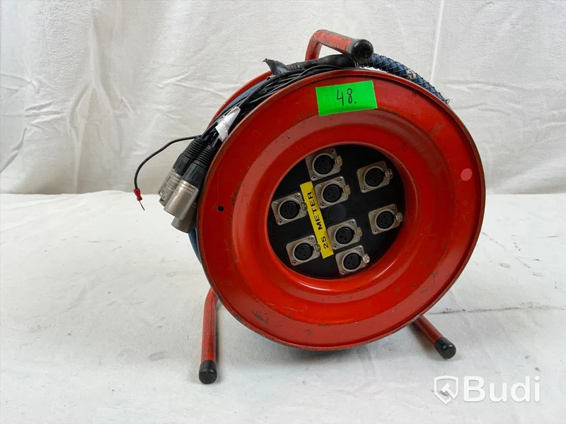 Multikabel, XLR,  8 kanaler 25m