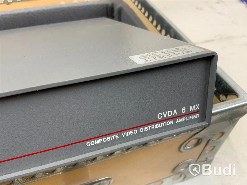 2st SD split, Extron CVDA 6 MX. 1 till 6.