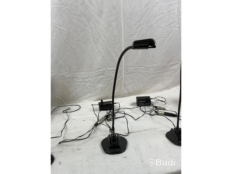 Mixerbords lampa, 4 st. OBS en saknar strömsladd