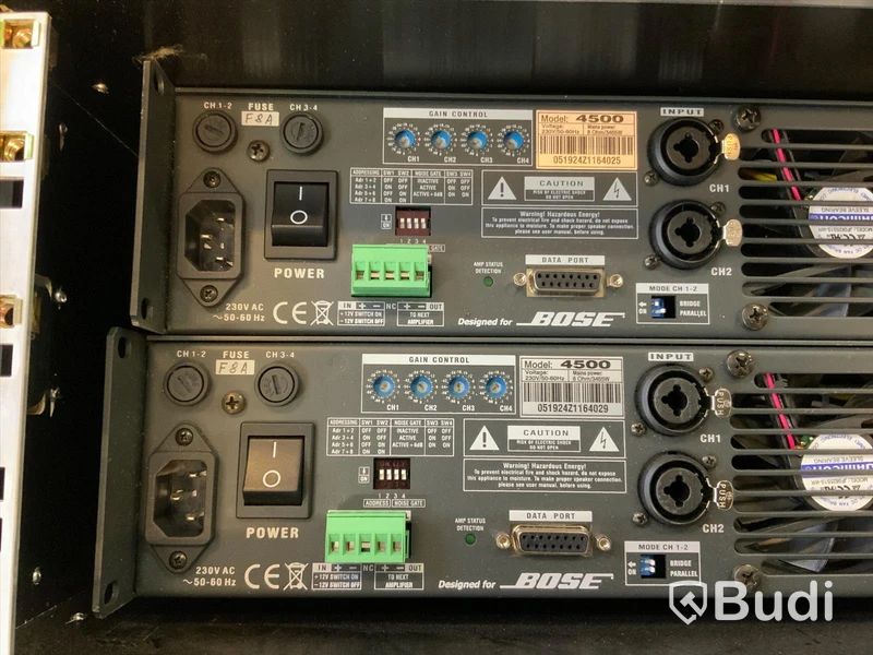 2st  Slutsteg, BOSE Entero 4500 power amplifier.